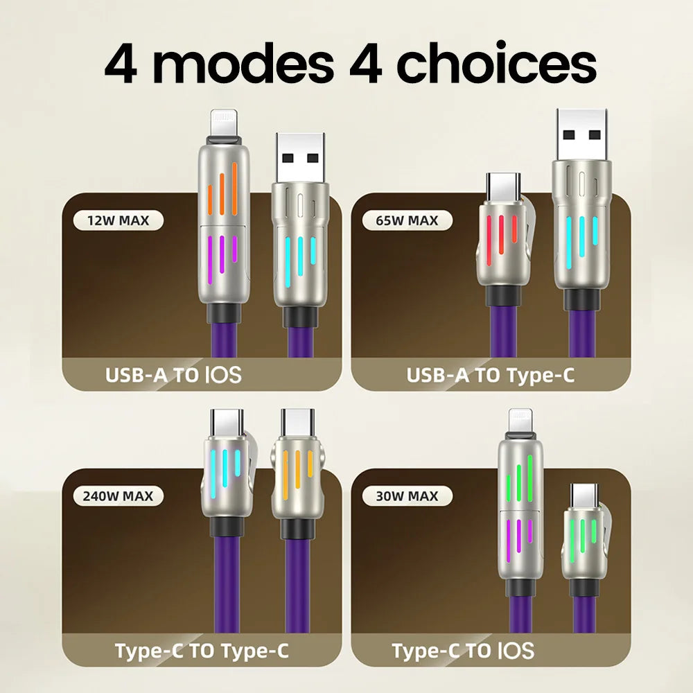 Orven Core 4 in 1 Cable (240W)